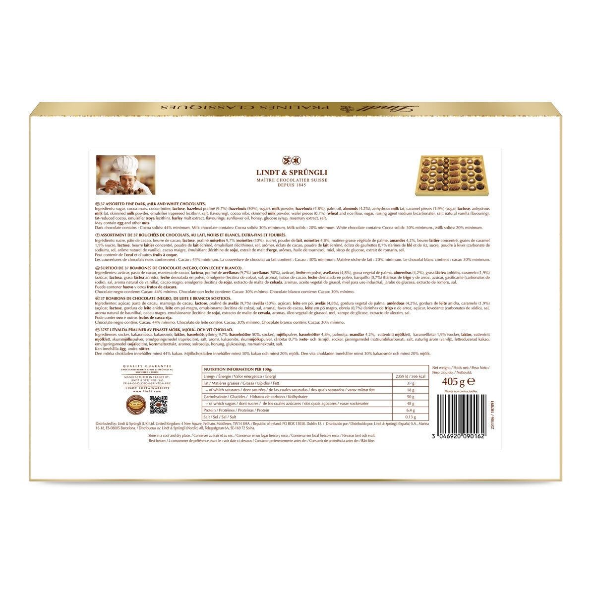 Lindt Praline Classiques, 405g