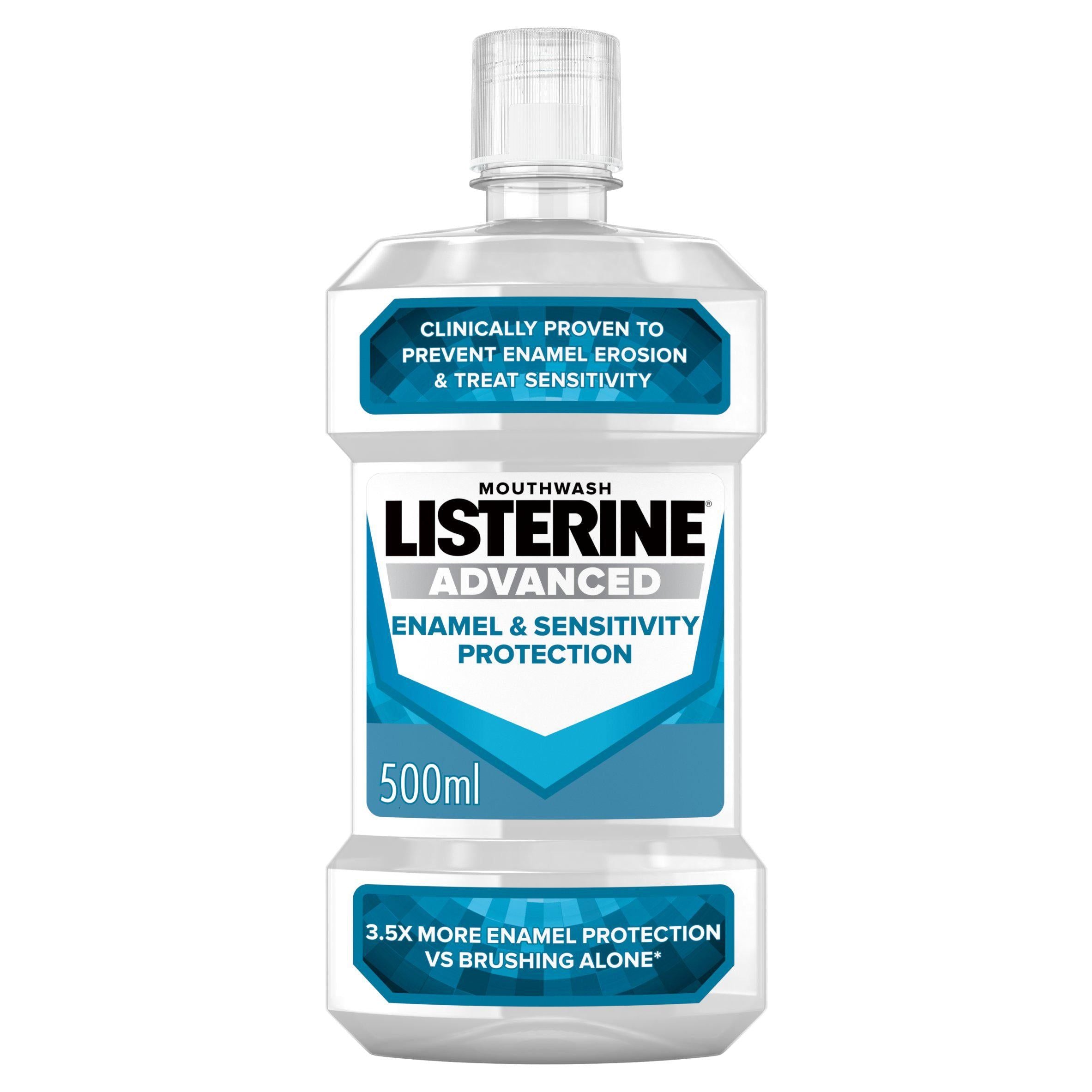 Listerine Advanced Enamel &amp;amp; Sensitivity Protection Mouthwash 500ml