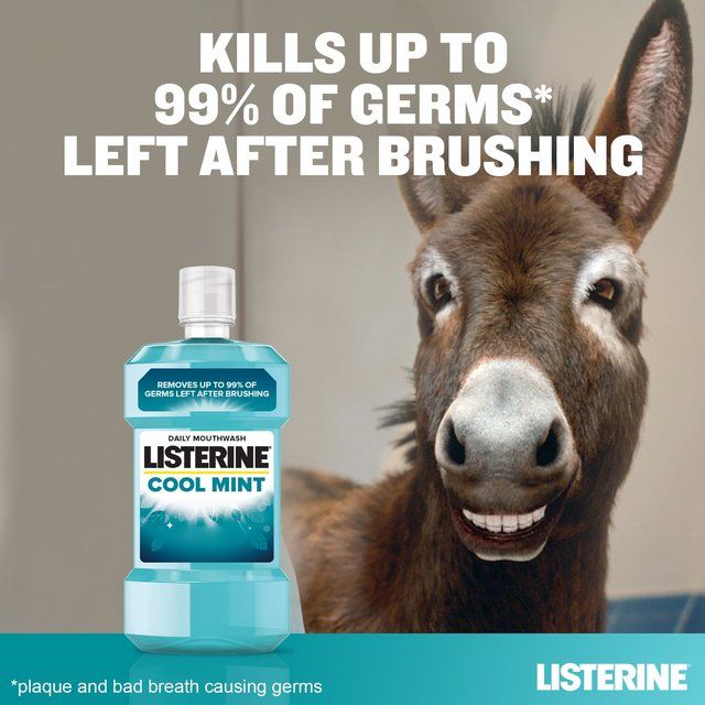 Listerine Antibacterial Mouthwash Coolmint   500ml