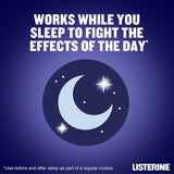 Listerine Nightly Reset Midnight Mint Mouthwash   400ml