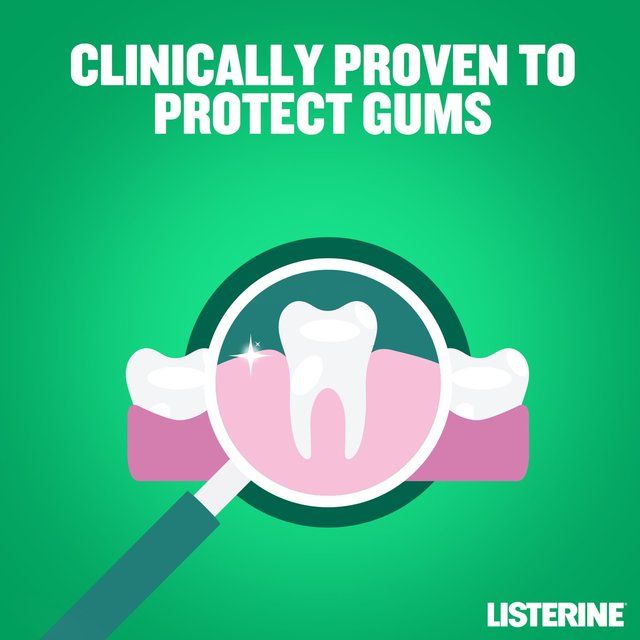 Listerine Teeth &amp;amp; Gum Defence Mouthwash Fresh Mint   500ml