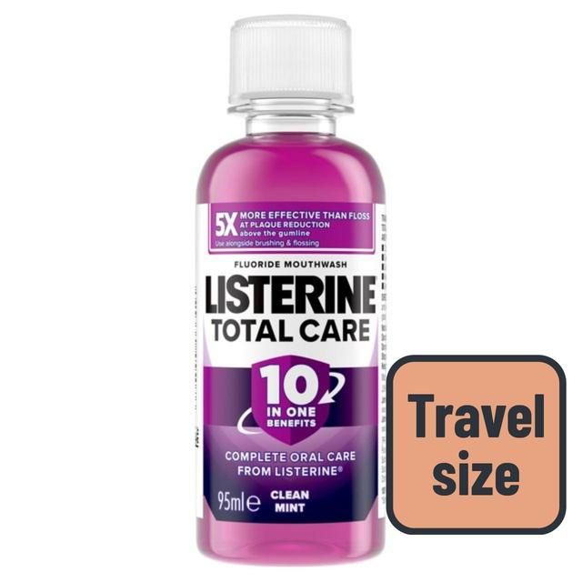 Listerine Total Care 10-in-1 Benefit Clean Mint Mouthwash   95ml