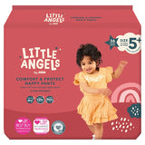 LITTLE ANGELS by ASDA Comfort &amp;amp; Protect Size 5+ 36 Nappy Pants