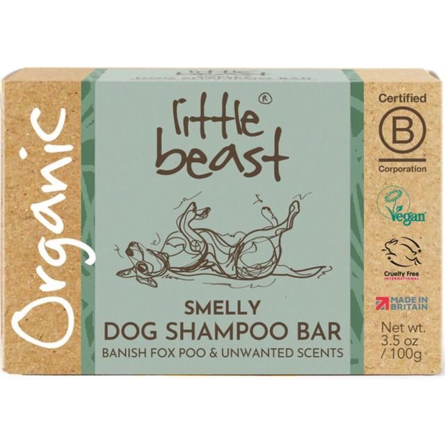 Little Beast Organic Smelly Dog Shampoo Bar   100g