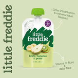 Little Freddie Organic Zesty Kiwis Bananas &amp;amp; Pear   100g