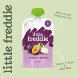 Little Freddie Prunes &amp;amp; Apples Organic Pouch 6 mths+   100g