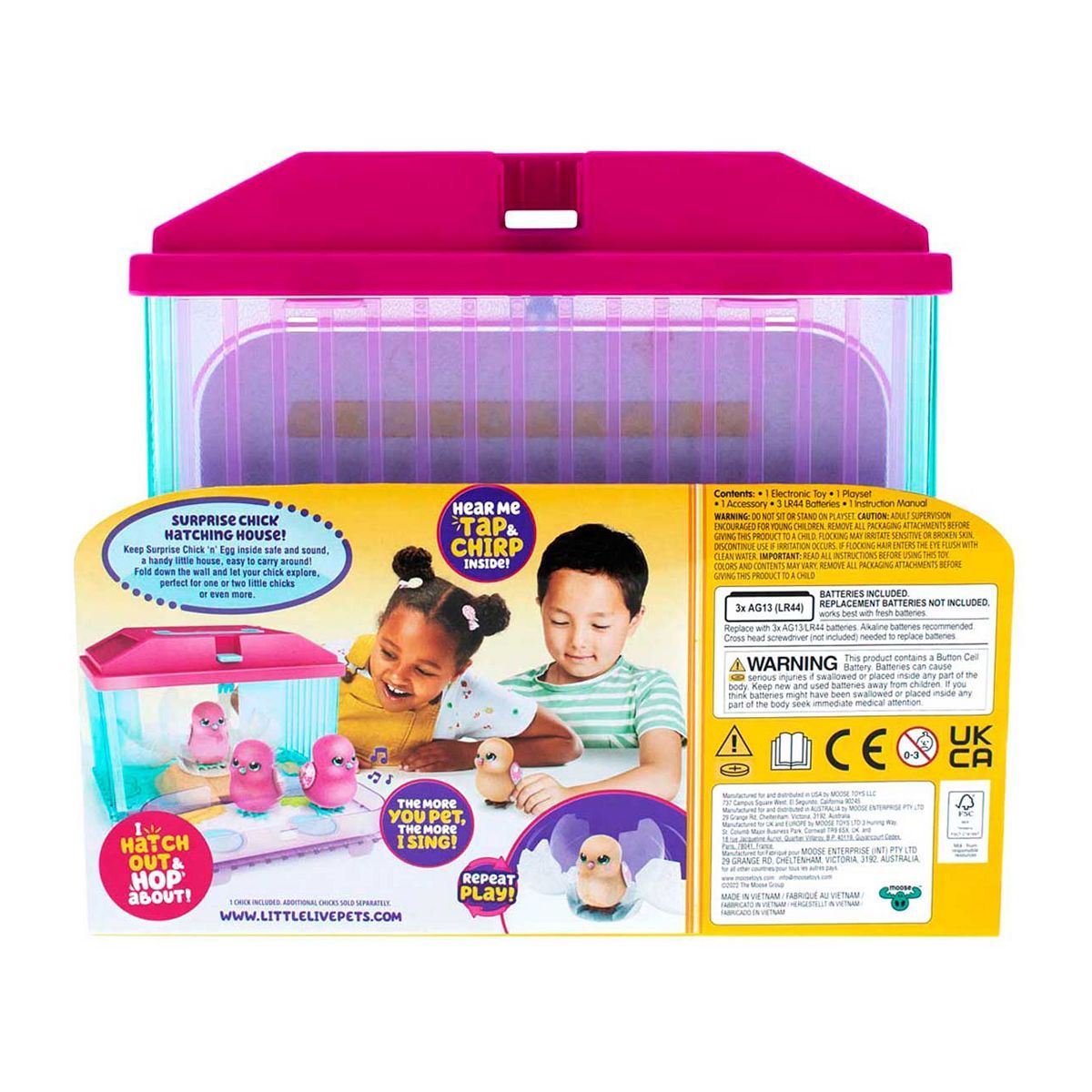 Little Live Pets Surprise Chick Hatching House Playset