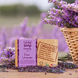 Little Soap Company Organic Bar Soap Lavender   110g