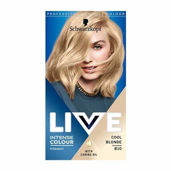 LIVE Intense Colour Permanent Blonde Hair Dye Cool Blonde