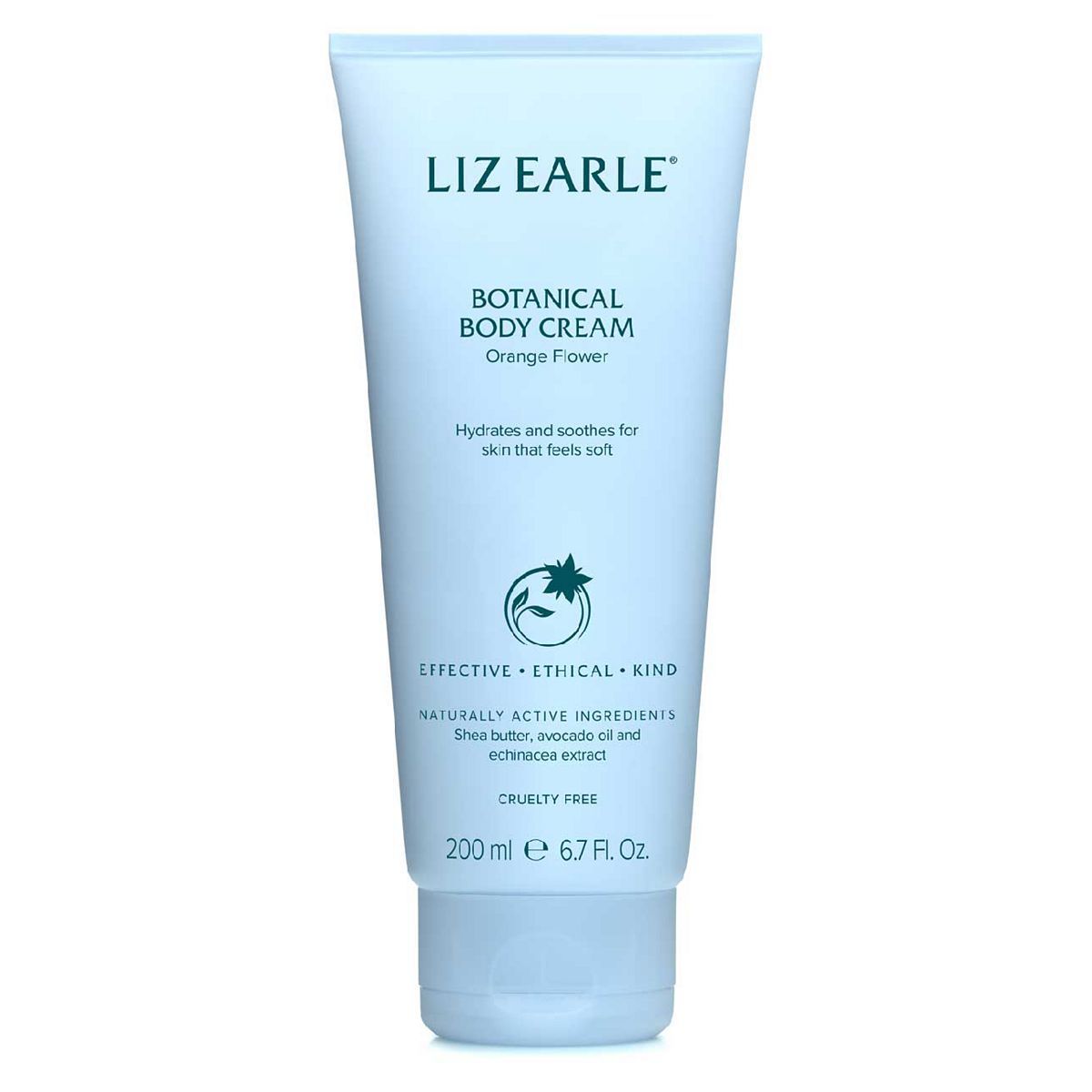 Liz Earle Orange Flower Botanical Body Cream 200ml