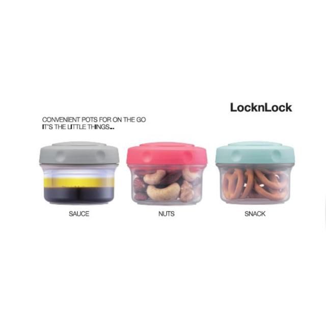 Lock &amp;amp; Lock 3 Pce Mini Round Storage Set