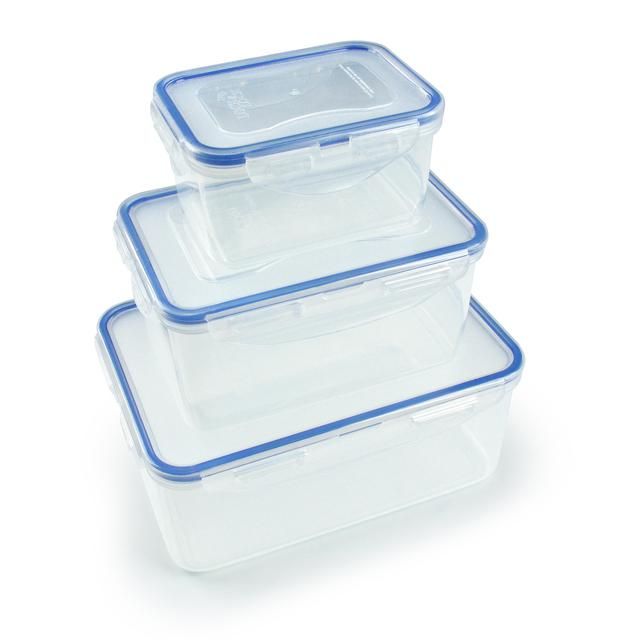 Lock &amp;amp; Lock Air Tight Container Set   3 per pack