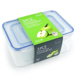 Lock &amp;amp; Lock Air Tight Container Set   3 per pack