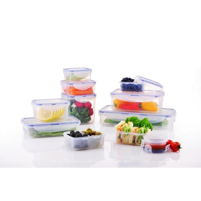 Lock &amp;amp; Lock Air Tight Rectangular Container 180ml