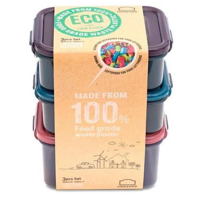 Lock &amp;amp; Lock Eco Set   3 per pack