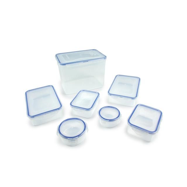 Lock &amp;amp; Lock Food Container Set   7 per pack