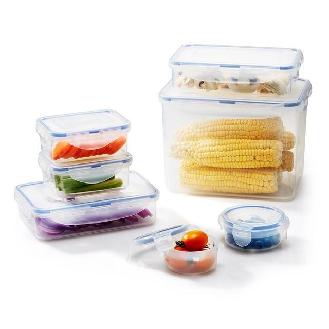 Lock &amp;amp; Lock Food Container Set   7 per pack