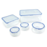 Lock &amp;amp; Lock Storage Container Set   5 per pack
