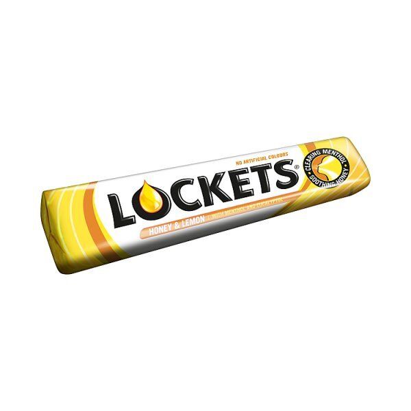 Lockets Honey &amp;amp; Lemon Medicated 10 Lozenges