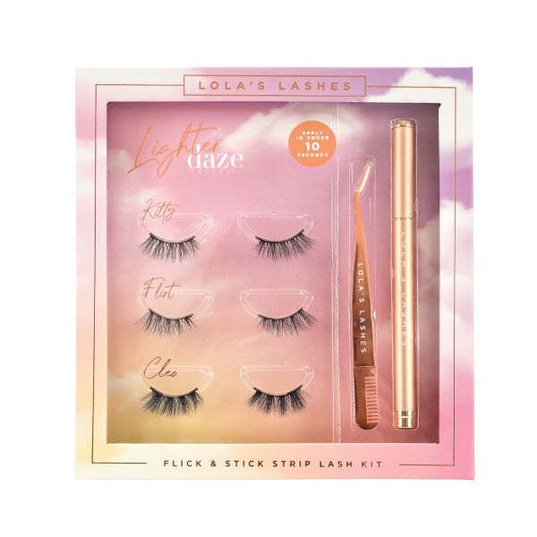 Lola's Lashes Lighter Daze Clear Adhesive Liner &amp;amp; Lash Set