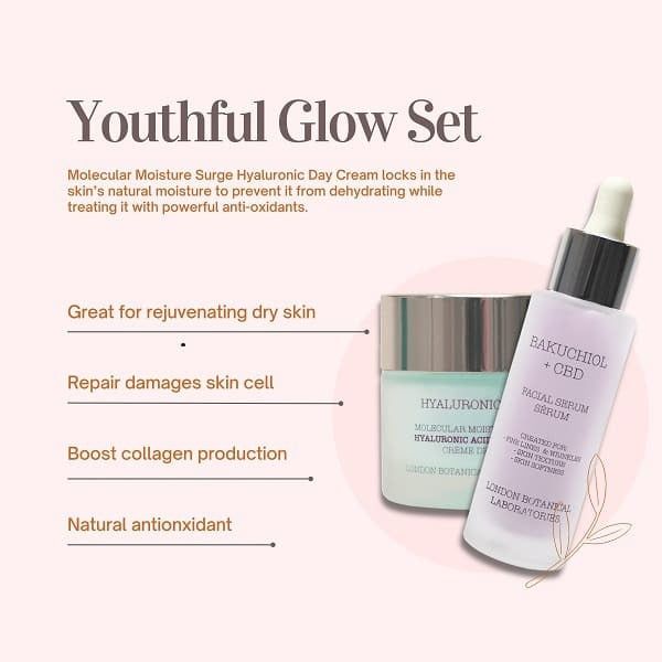 London Botanical Laboratories HA Daycream+Bakuchiol Serum