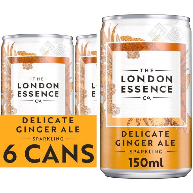 London Essence Co. Ginger Ale Cans   6 x 150ml