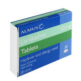 Loratadine Allergy &amp;amp; Hayfever Non-drowsy 30 Tablets