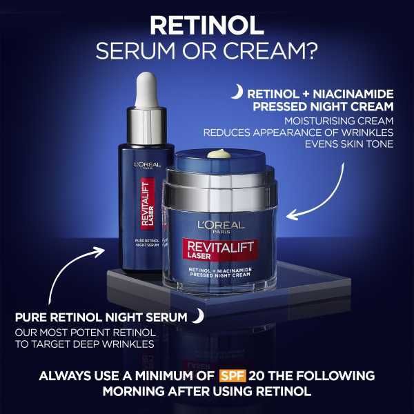 LOreal Paris Revitalift Laser Retinol Pressed Cream 50Ml