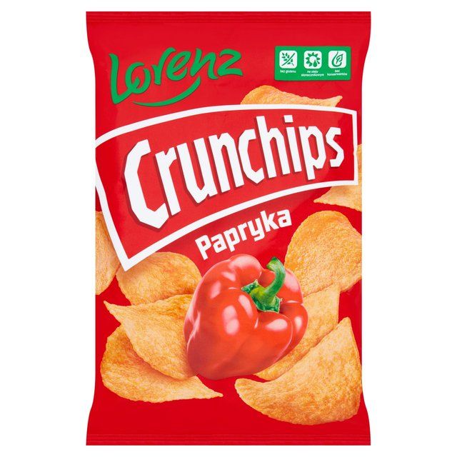 Lorenz Crunchips Paprika Crisps    140g