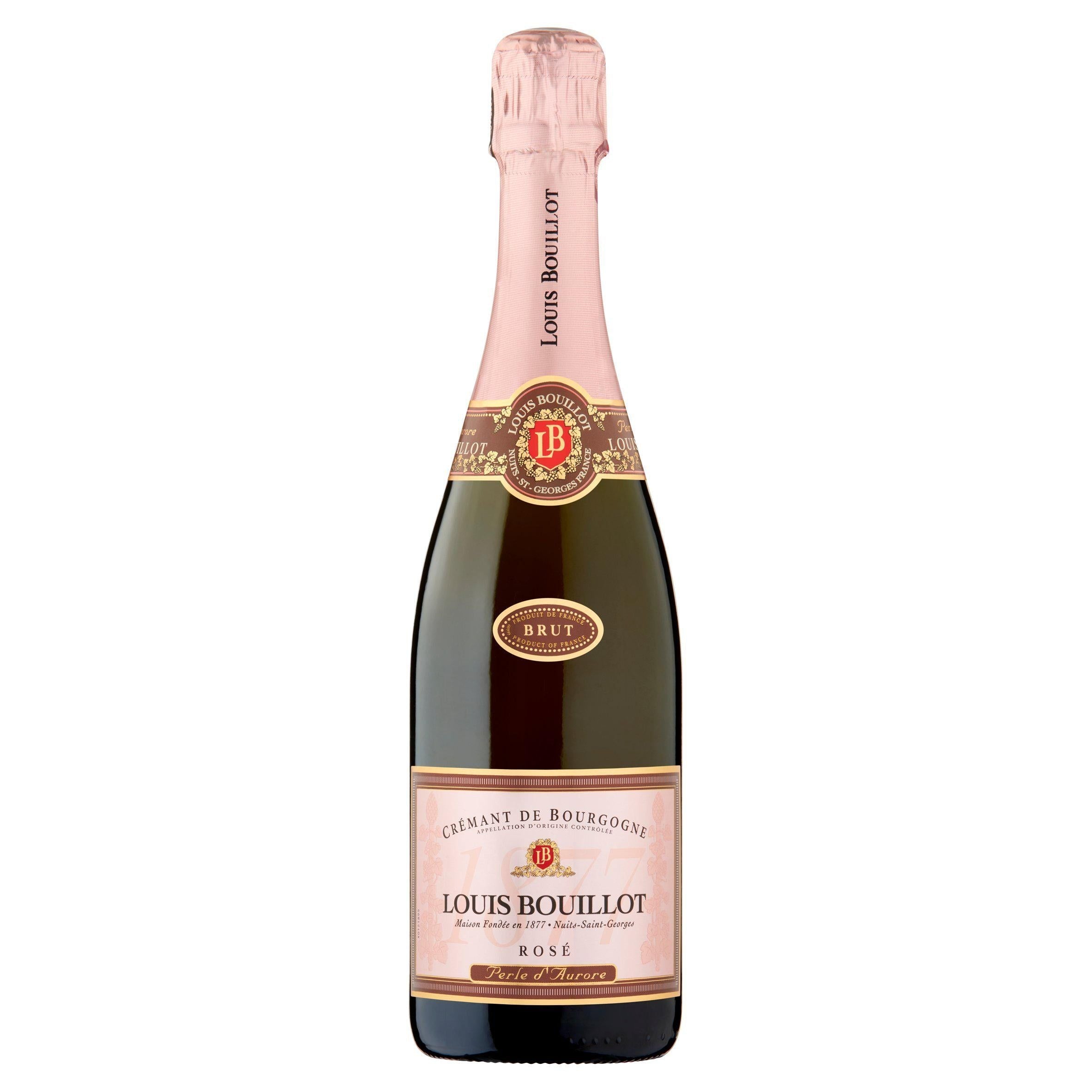 Louis Bouillot Cremant de Bourgogne Ros&amp;eacute; 75cl