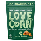 Love Corn Cheese &amp;amp; Onion Premium Crunchy Corn 115g