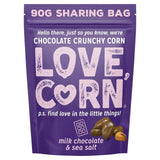 LOVE CORN Milk Chocolate &amp;amp; Sea Salt   90g