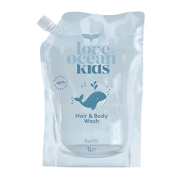 Love Ocean Hair &amp;amp; Body Wash Refill Pouch 1 Litre
