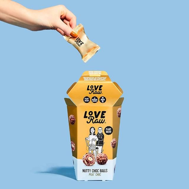 LoveRaw Nutty Choc Balls Gift Box   126g