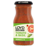 Loyd Grossman Tomato &amp;amp; Basil Pasta Sauce   350g