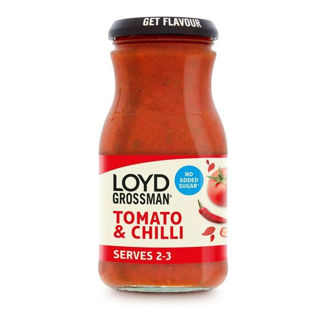 Loyd Grossman Tomato &amp;amp; Chilli No Added Sugar   350g