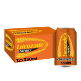Lucozade Energy Drink Orange Multipack   12 x 330ml