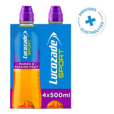 Lucozade Sport Drink Mango &amp;amp; Passionfruit   4 x 500ml