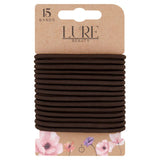 Lure Beauty 15 Wide Snagfree Bands Brown