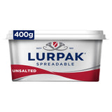 Lurpak Unsalted Spreadable Blend of Butter &amp;amp; Rapeseed Oil 400g