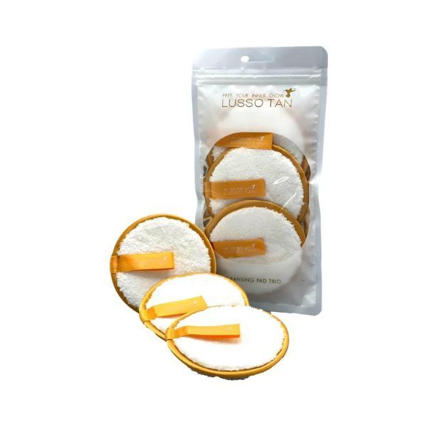 Lusso Tan Cleansing Pads - 3pk