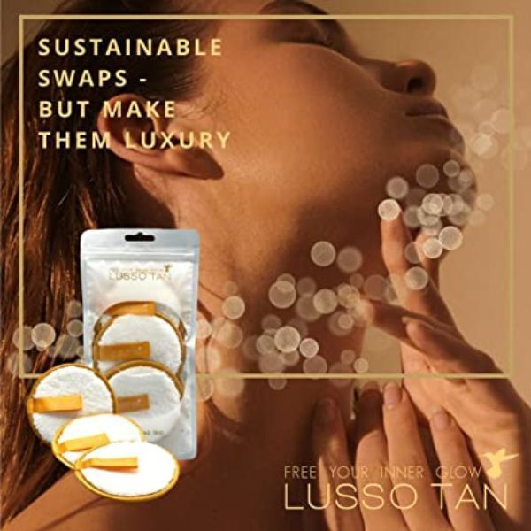 Lusso Tan Cleansing Pads - 3pk