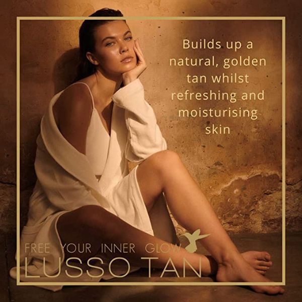 Lusso Tan Golden Glow Face &amp;amp; Hand Tanning Mist 100ml