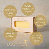 Lusso Tan Tan Removing Shower Bar - Original Fresh Lemon