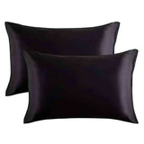 LUVYAH Cosmetics Satin Pillowcase For Hair &amp;amp; Skin - Black