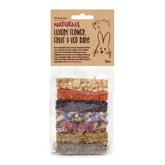 Luxury Flower Fruit &amp;amp; Veg Bars    7 per pack