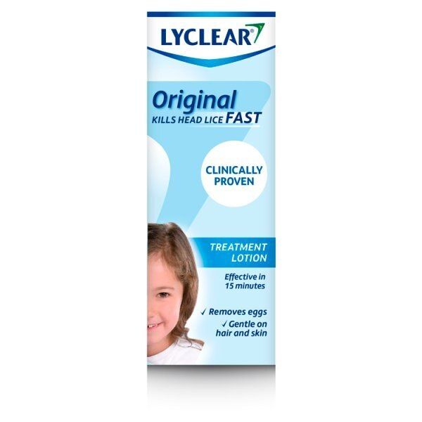 Lyclear Lotion Head Lice Treatment + Comb 100ml