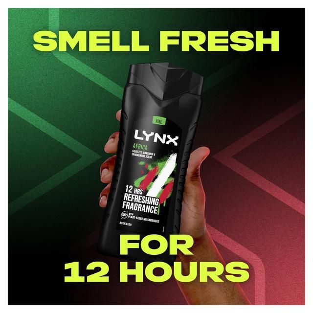 Lynx Africa Body Wash Shower Gel   500ml