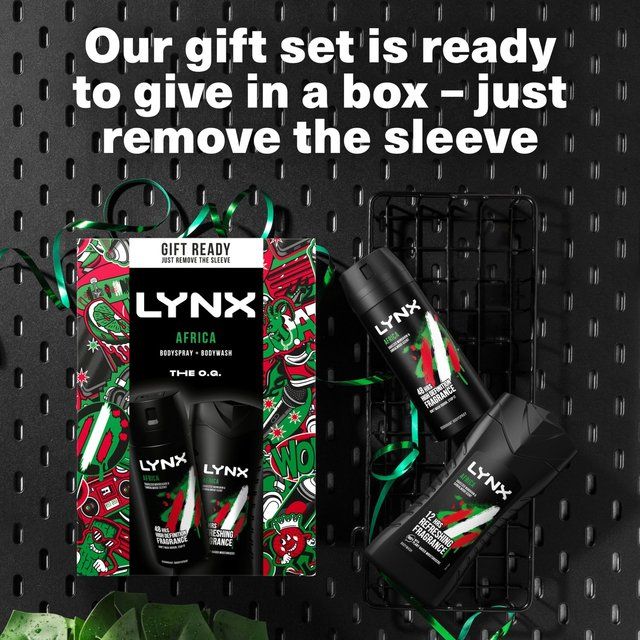 Lynx Africa Duo Gift Set   435g