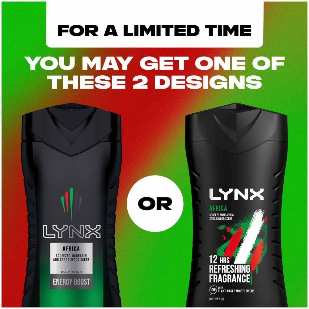 Lynx Africa Shower Gel 225ml